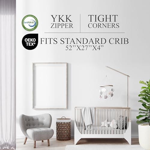 Organic Cotton 2-Sided Crib Mattress T766