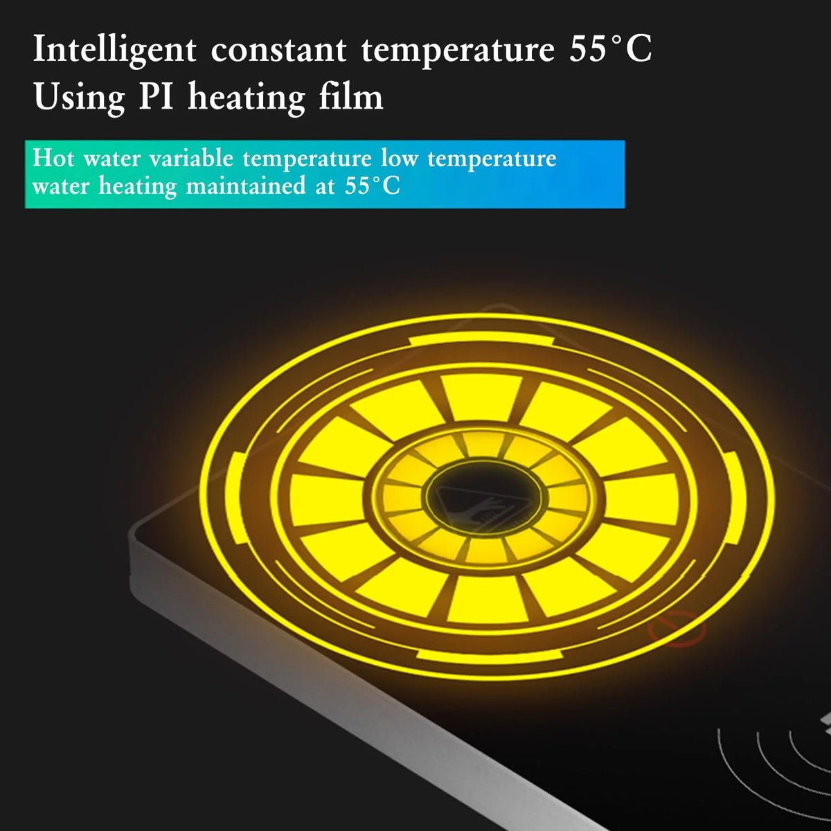 Coffee Mug Warmer 2 in 1 Wireless Charger D34142