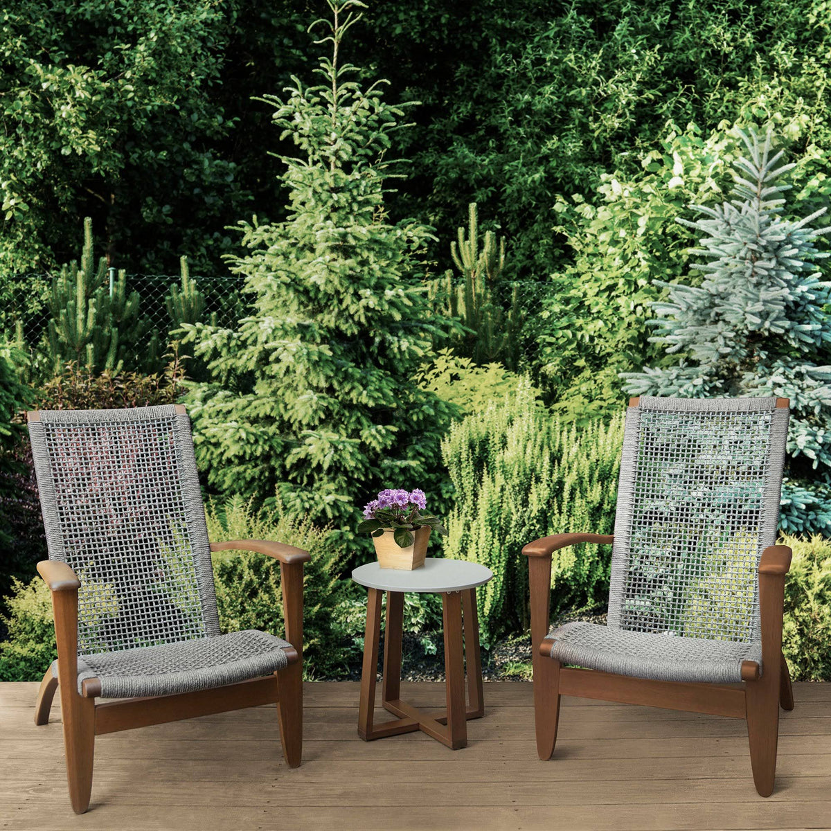 Eucalyptus Solid Wood Chair with Arms Q546474