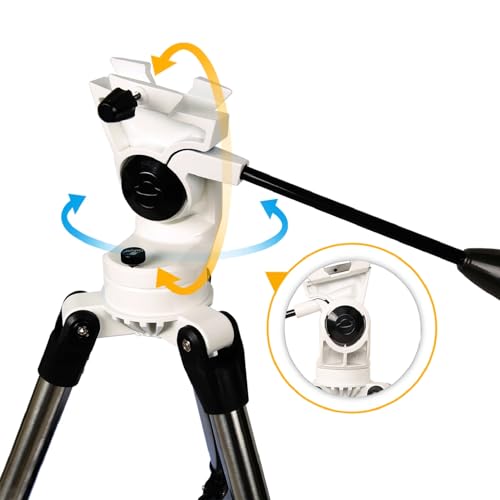 70mm Aperture 400mm Astronomical Refracting Telescope with Carry Bag B855237