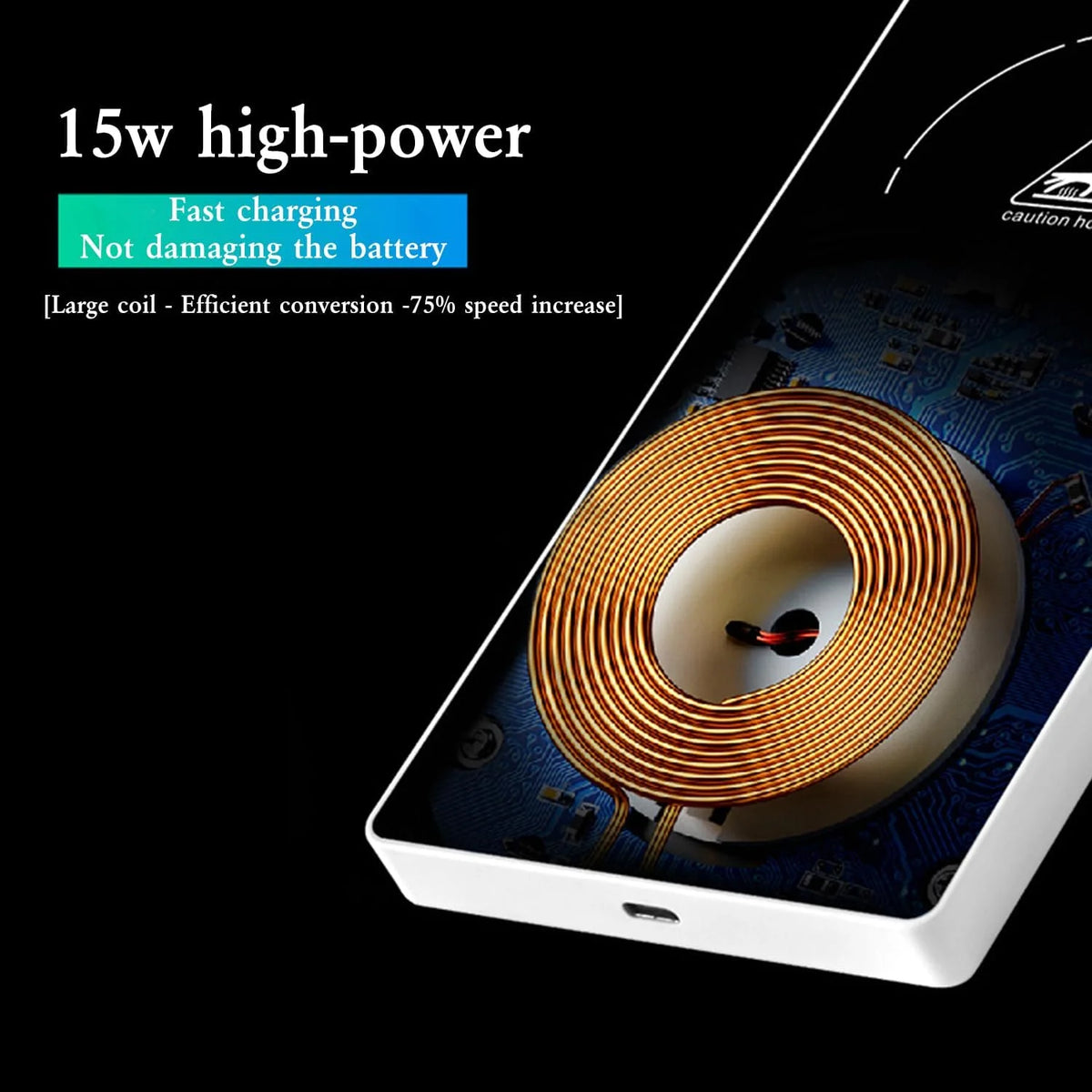 Coffee Mug Warmer 2 in 1 Wireless Charger D34142
