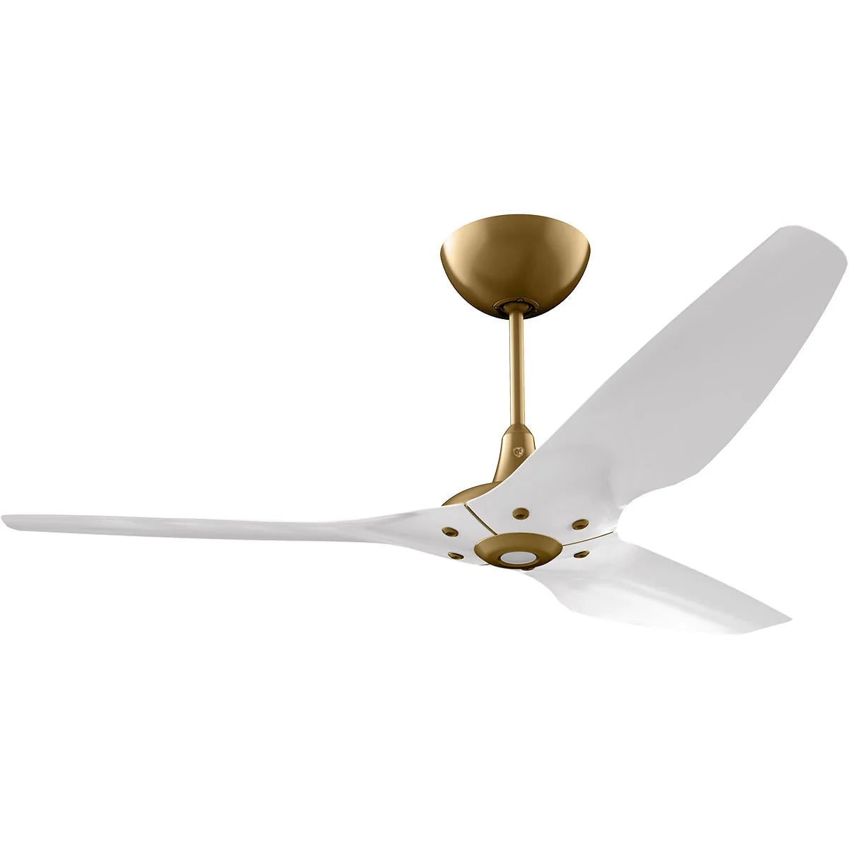 60 Ceiling Fan with White Blades and Gold Finish X4344