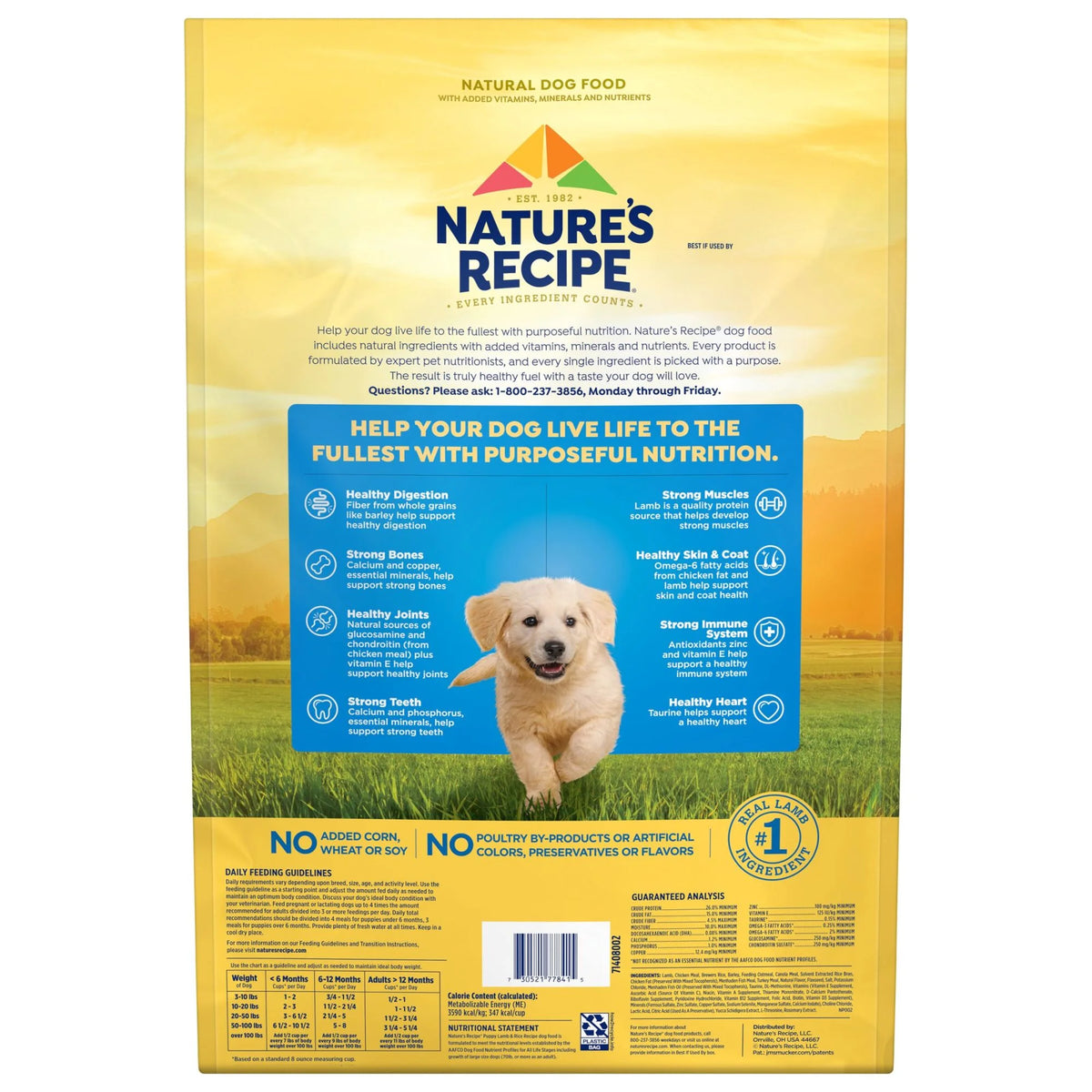 Lamb & Rice Dry Dog Food 12 lb Bag C625