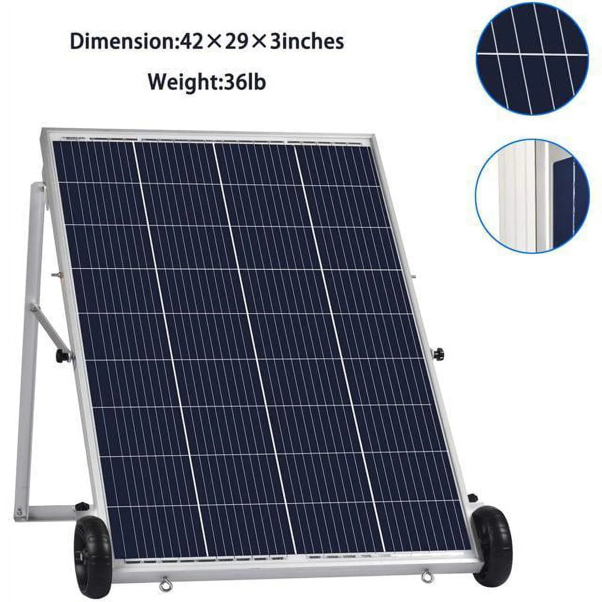 3600W Solar & Wind Powered Pure Sine Wave Off-Grid Generator C581