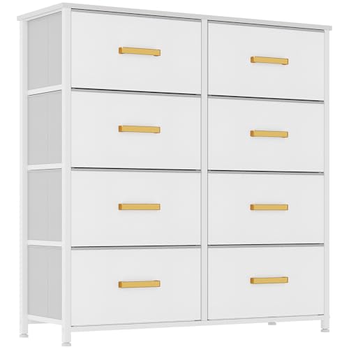 8 Drawer Fabric Storage Dresser W8236