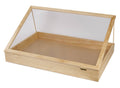 36 inch Natural Pine Wood Countertop Display Case X80970