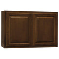 36x23.5x12 in. Cognac Medium Brown Wall Bridge Kitchen Cabinet N41536