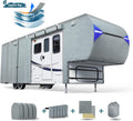 Waterproof Ripstop 5th Wheel RV Cover with Tire Covers F691