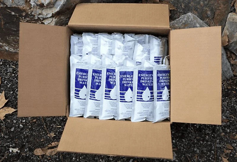 Purified Drinking Water Packets 48 Day Supply A503