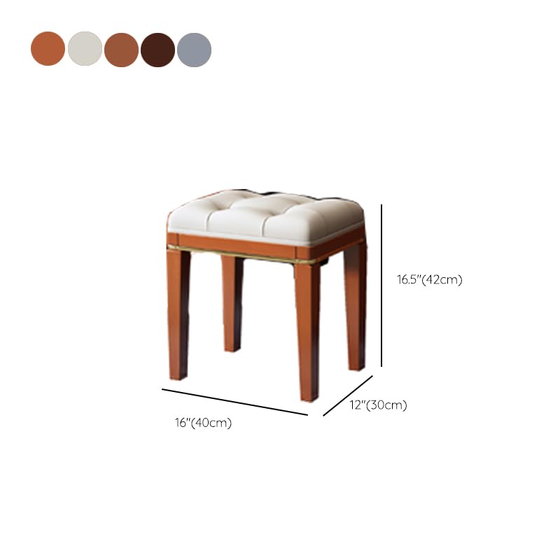 9 Drawer Vanity Table and Stool Set with LED Light W718760