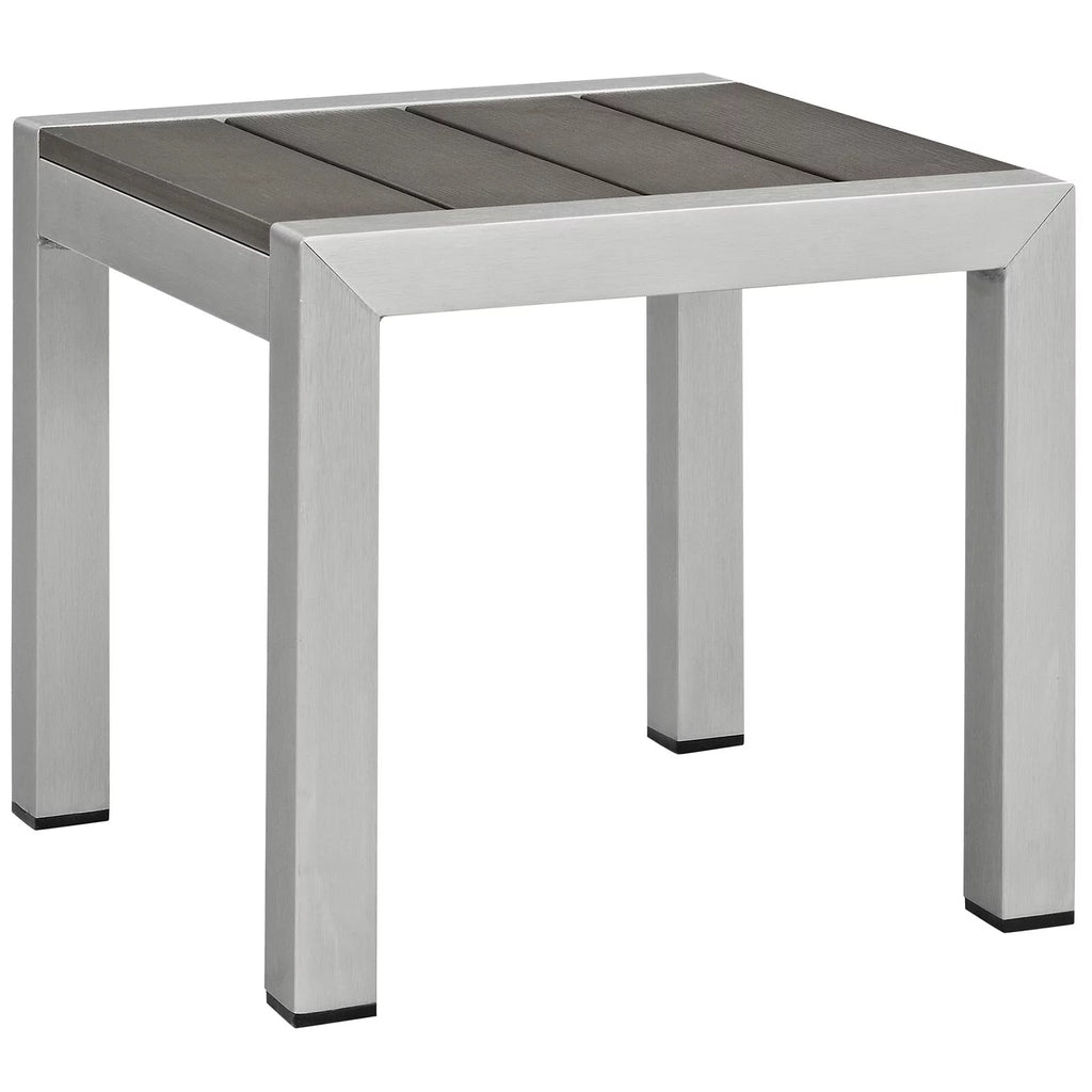 Grey Aluminum 3 Pc Sectional Sofa Set V282