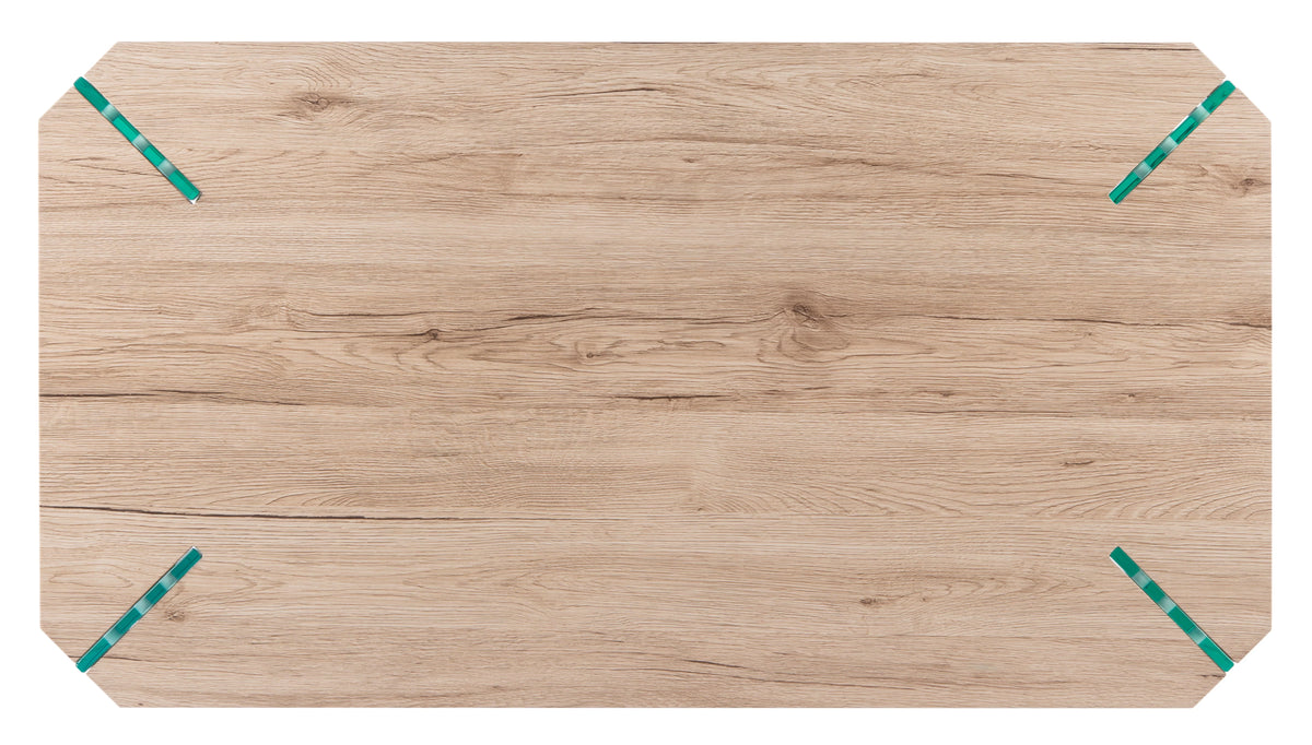 Contemporary Glass Leg Coffee Table R561411