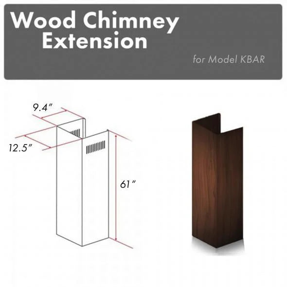 Wooden Chimney Extension Q945