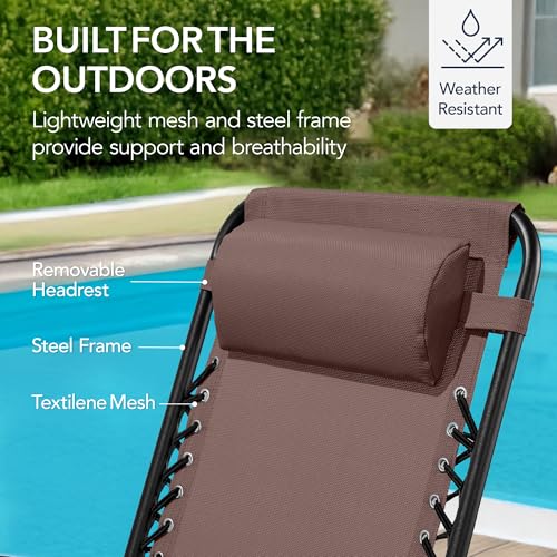 Folding Rocking Chair with Headrest Pillow E560