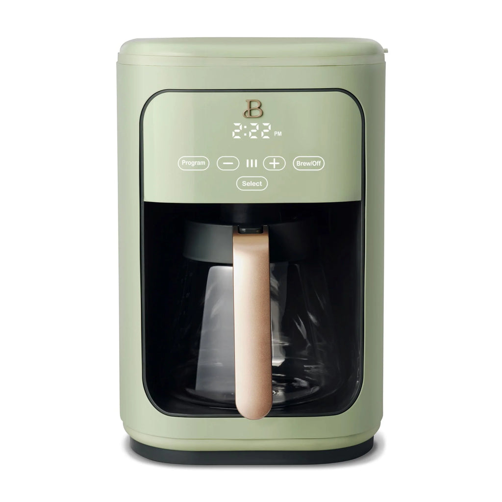 14-Cup Programmable Drip Coffee Maker with Touch-Activated Display I447