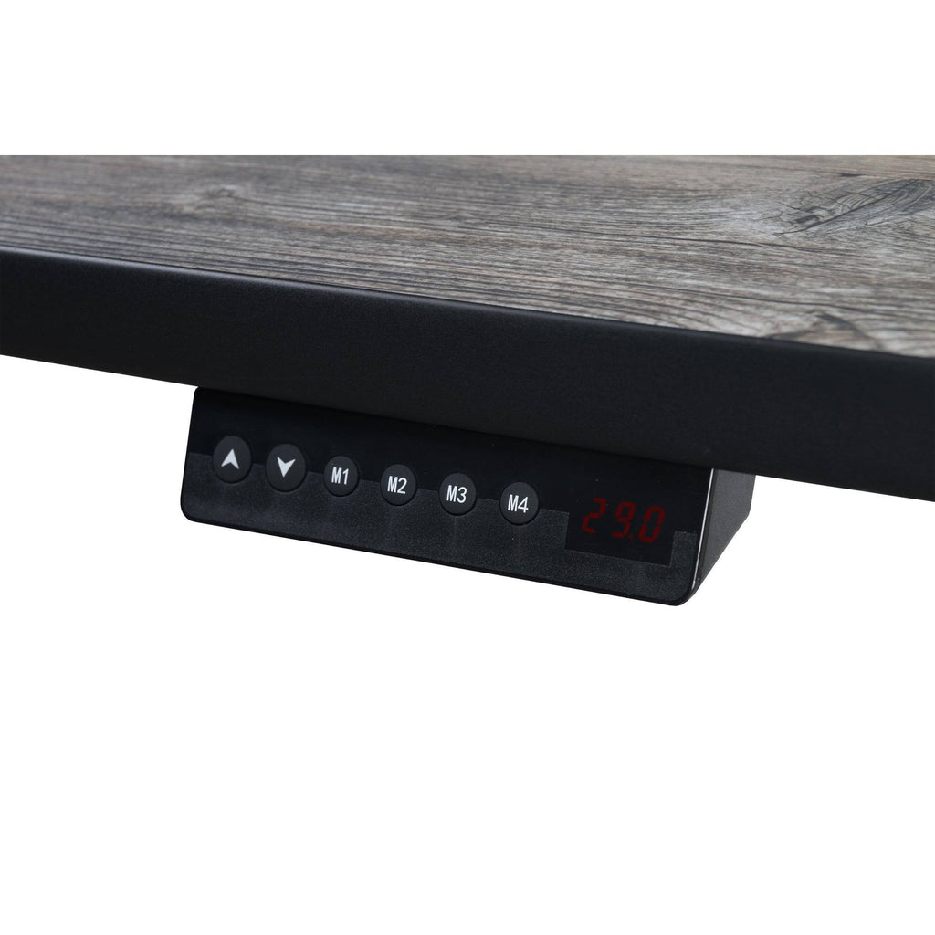 Height Adjustable Power Base for 48-72x22 Table Tops Grey C838960