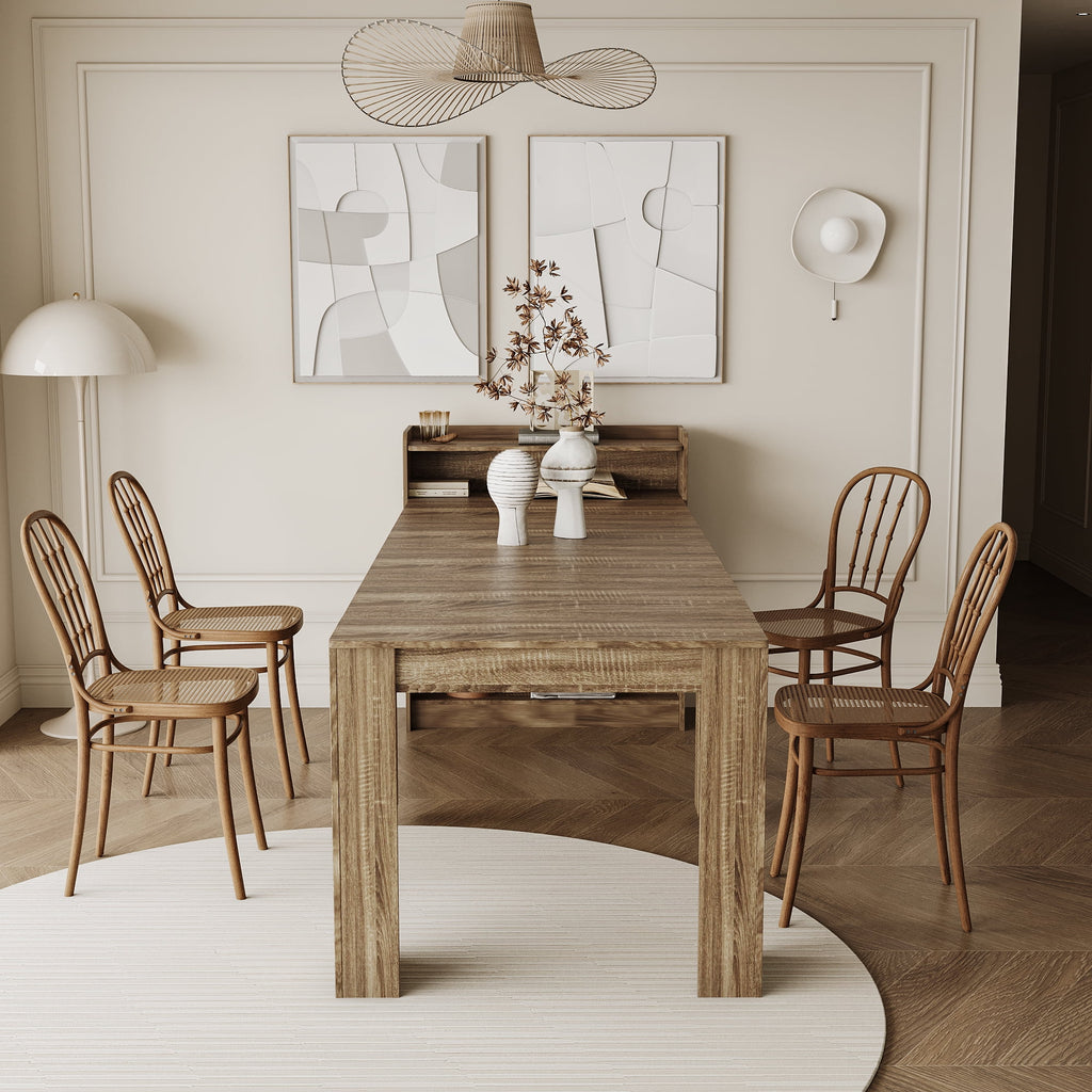 Extendable Dining Table with Storage I164