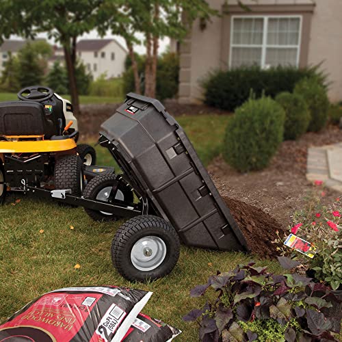 Poly Swivel Dump Cart 10 cu.ft. 600 lb Load Capacity R7884