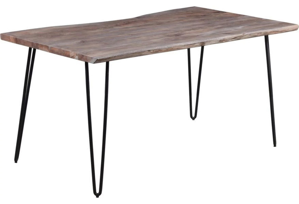 Solid Wood 60" Live Edge Dining Table C149101
