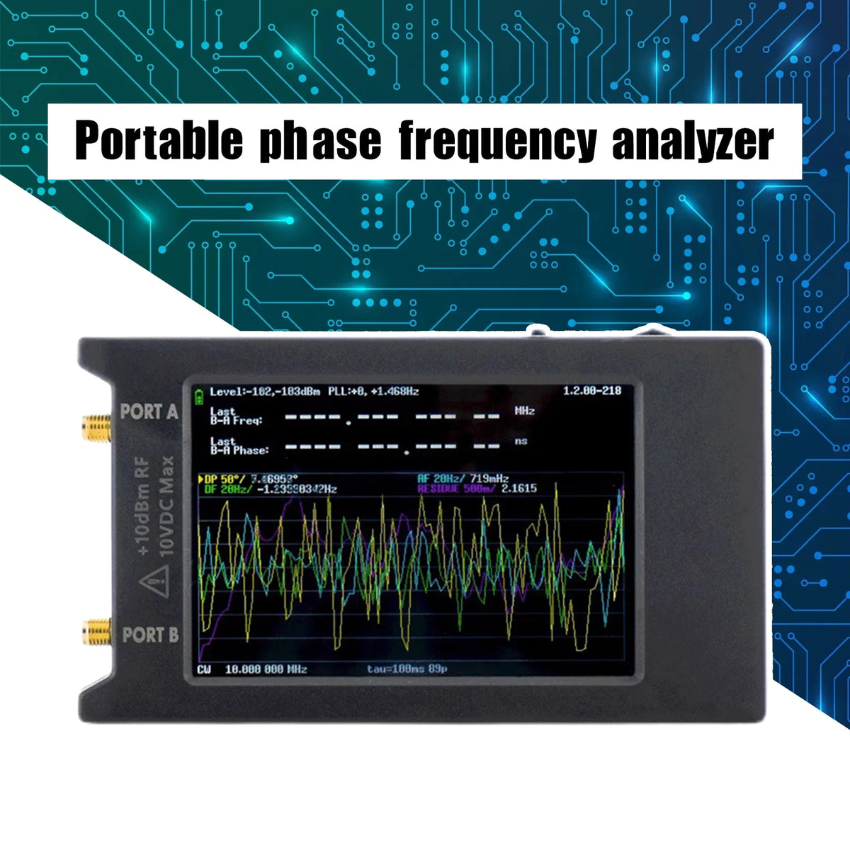 Phase Frequency Analyzer 1M-290 MHz S83226