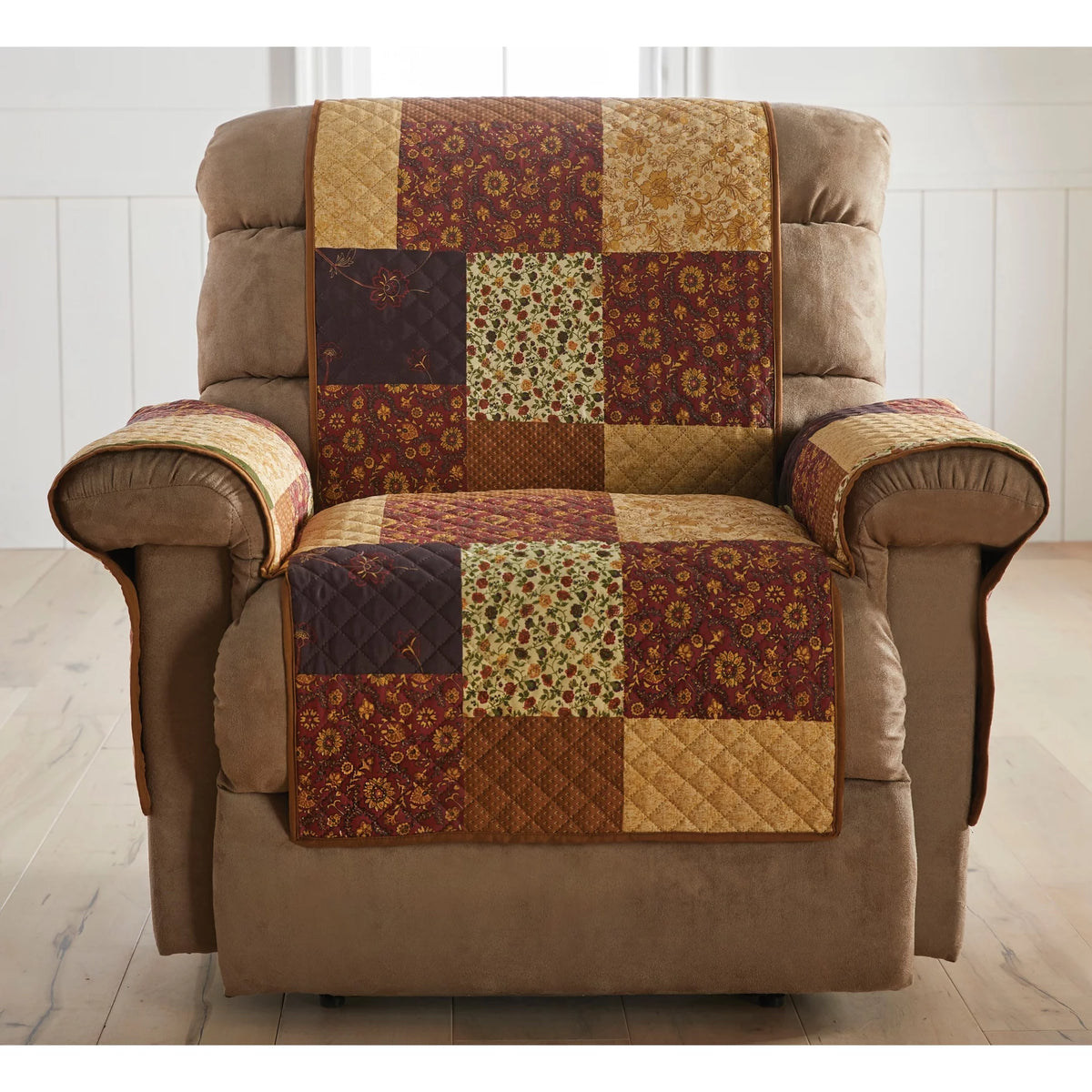Brown Gold Recliner Protector K102433