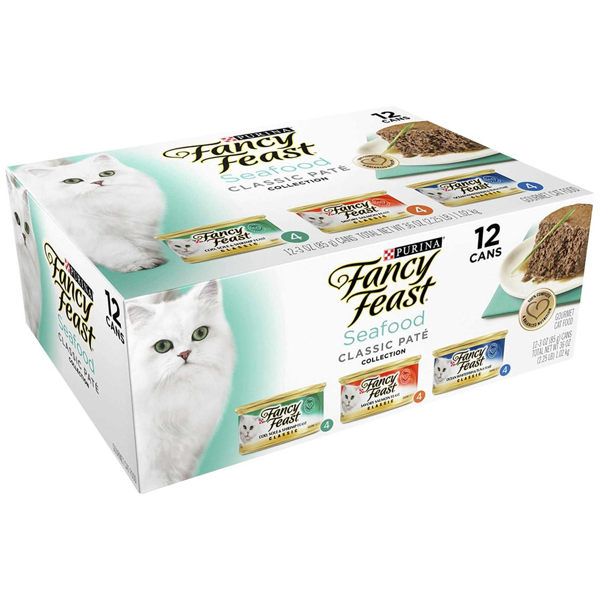 Seafood Classic Pate Wet Cat Food T173759