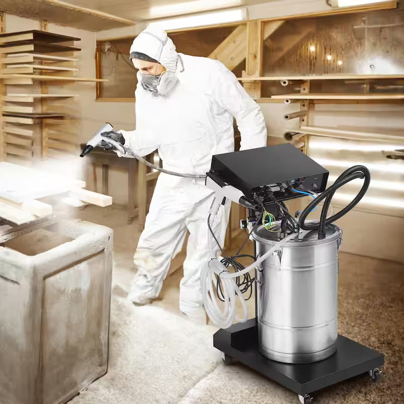50-Watt 100KV Electrostatic Powder Coating System with 50L Hopper N9886