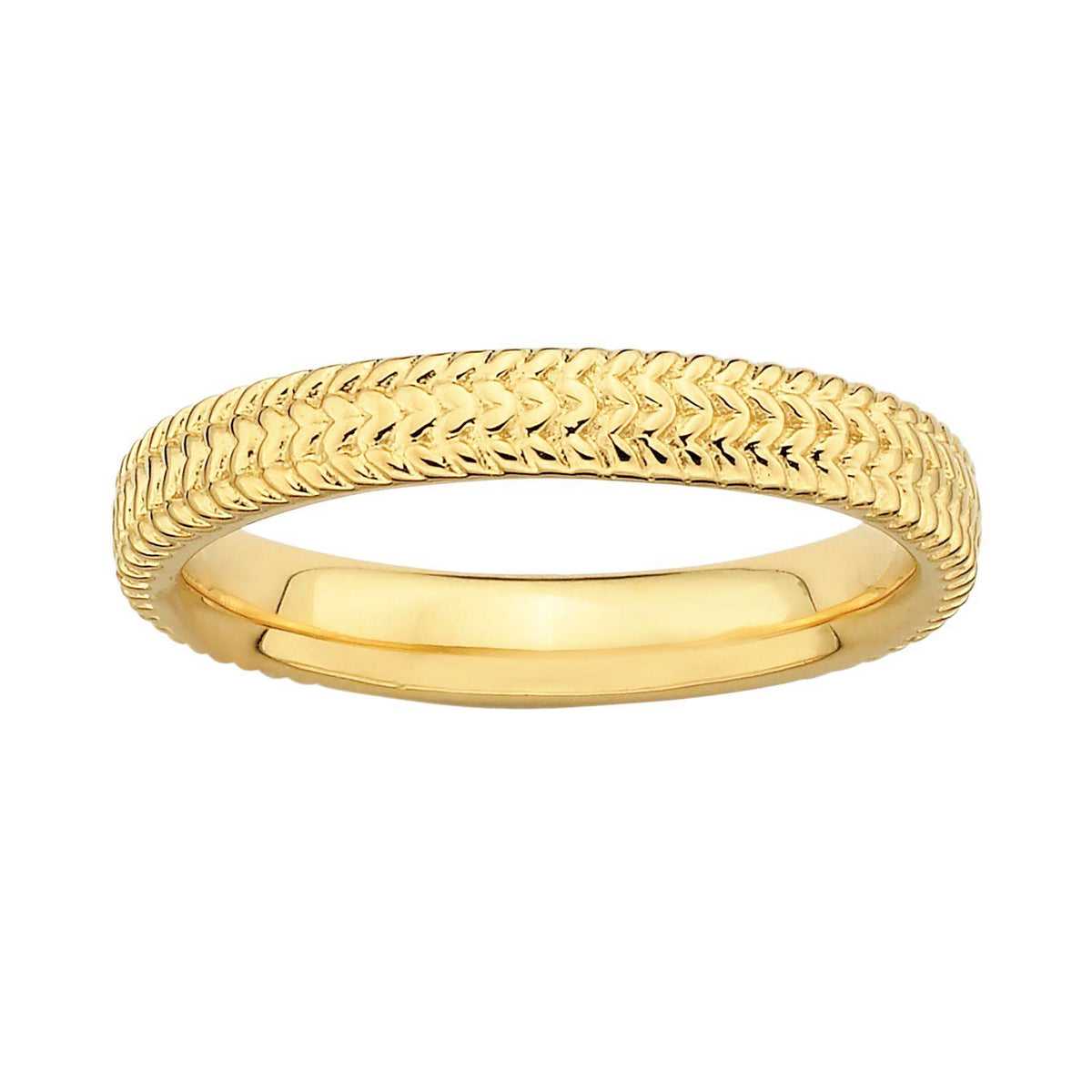 Gold-Plated Sterling Silver Ring X421869