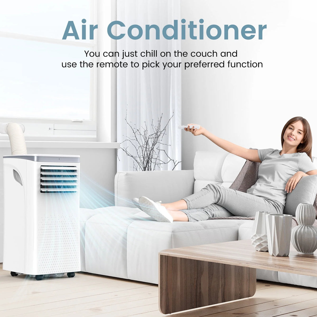 8000 BTU Portable Air Conditioner Y8489