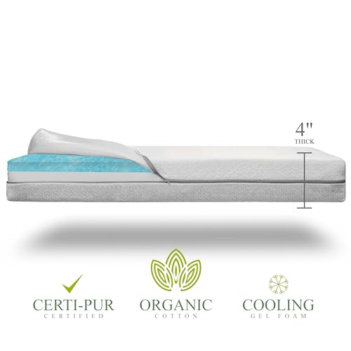 Organic Cotton 2-Sided Crib Mattress T766