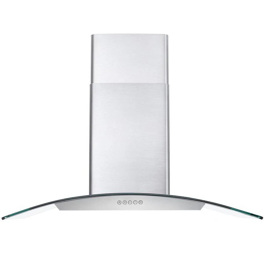 36" 380 CFM Ductless Wall Mount Range Hood in Stainless Steel M423755