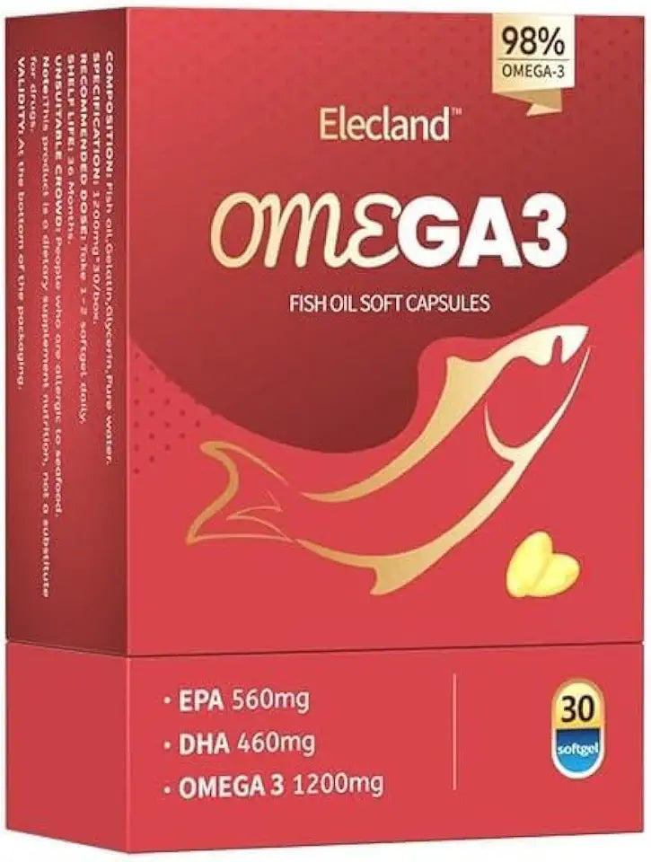1200 mg Omega 3 Fish Oil 560 mg EPA 460 mg DHA U283