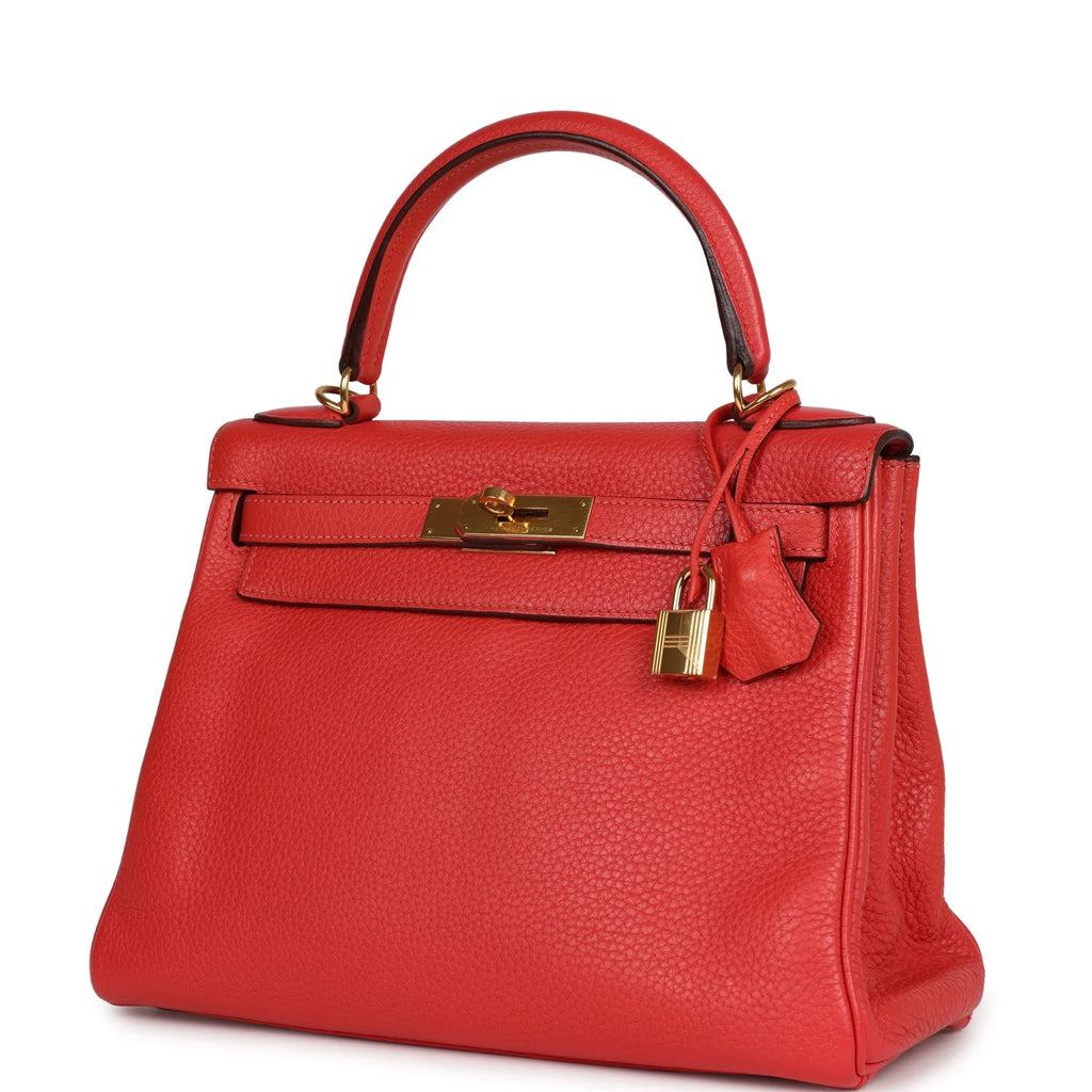 Pre-owned 28 Togo Leather Handbag K181510