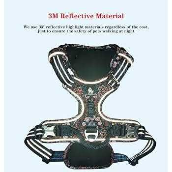 Floral Dog Harness N1204