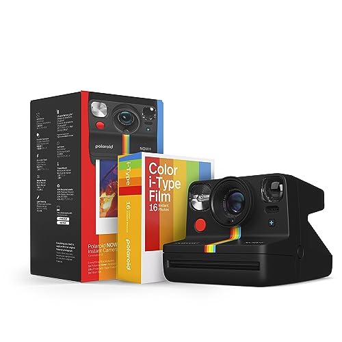 Black Bluetooth Instant Film Camera E8553
