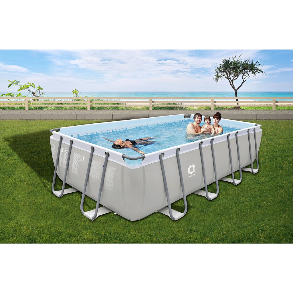 18 x 10 Foot Steel Frame Above Ground Swimming Pool G4203