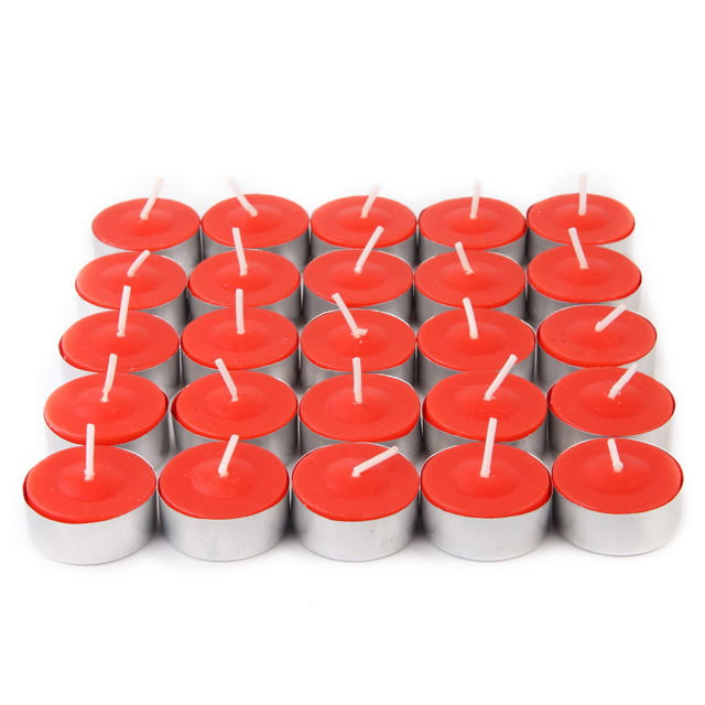 Red Citronella Tealight Candles 1200 Pcs G355873