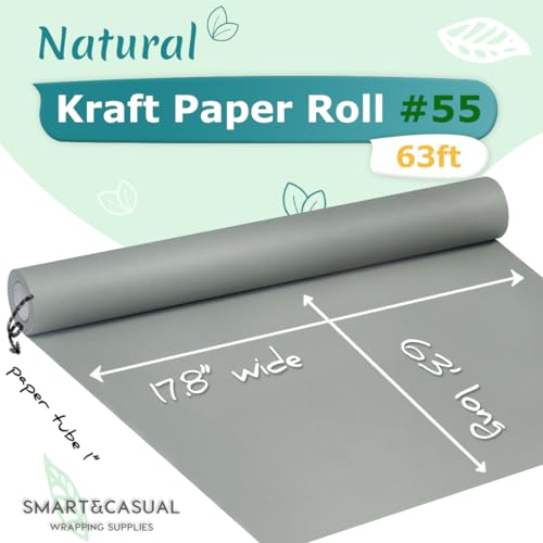 Brown Kraft Craft Paper Roll 70GSM 50LB Z87920