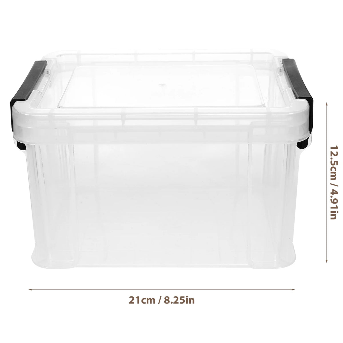 Stationery Storage Box Transparent X5186