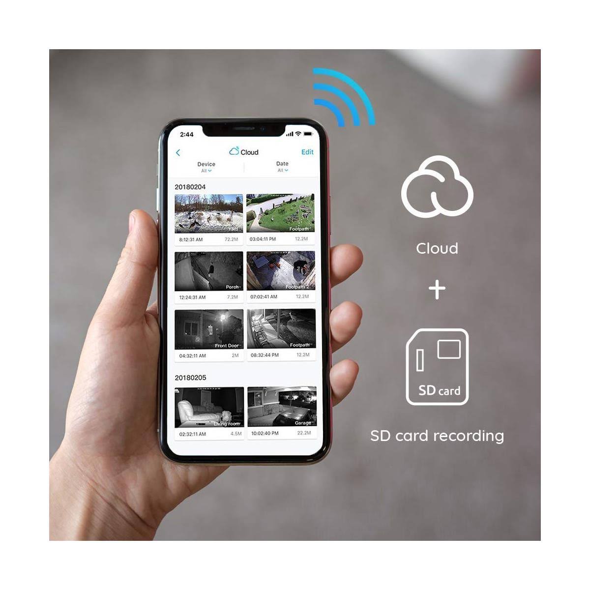Outdoor Wireless Security Camera K494517