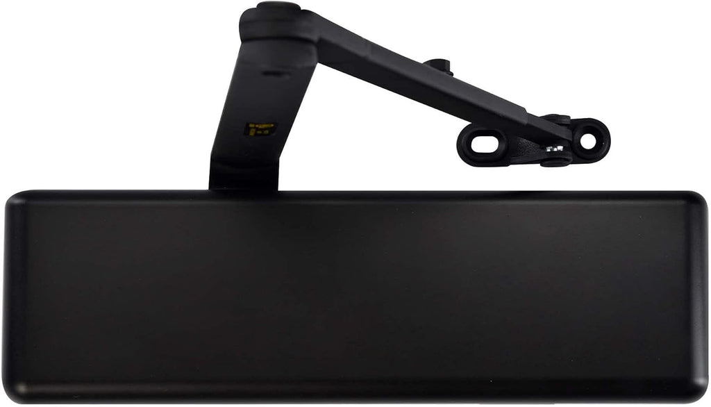 Heavy Duty Commercial Door Closer Matte Black Cast Iron Grade 1 E7067
