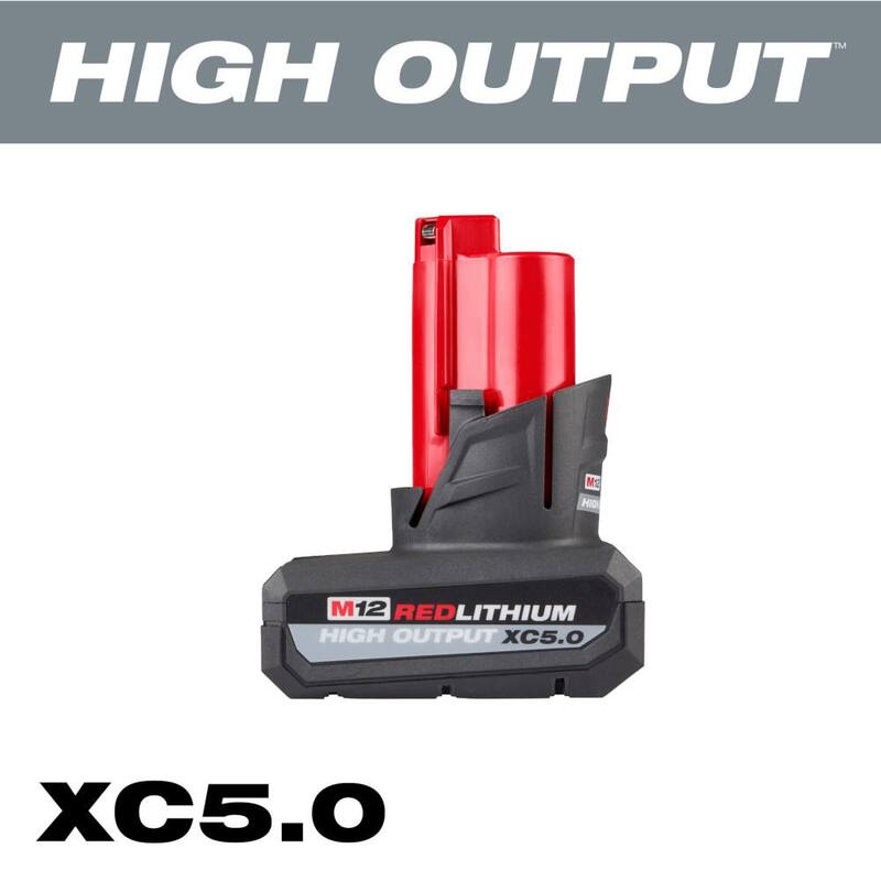 12V Lithium-Ion Brushless Cordless 3/8 in. Impact Wrench Kit with 5.0 Ah Battery R1564