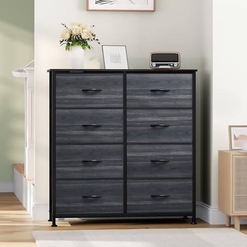 8 Drawer Fabric Storage Dresser W8236