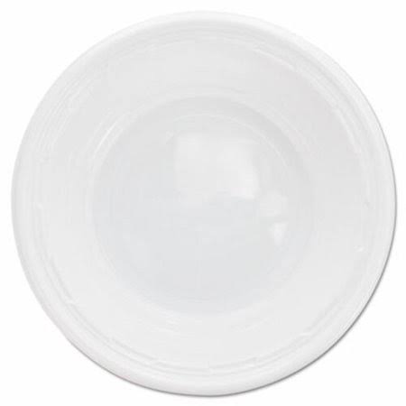 White Plastic Bowls 5-6 Ounces 125 /pack D294950