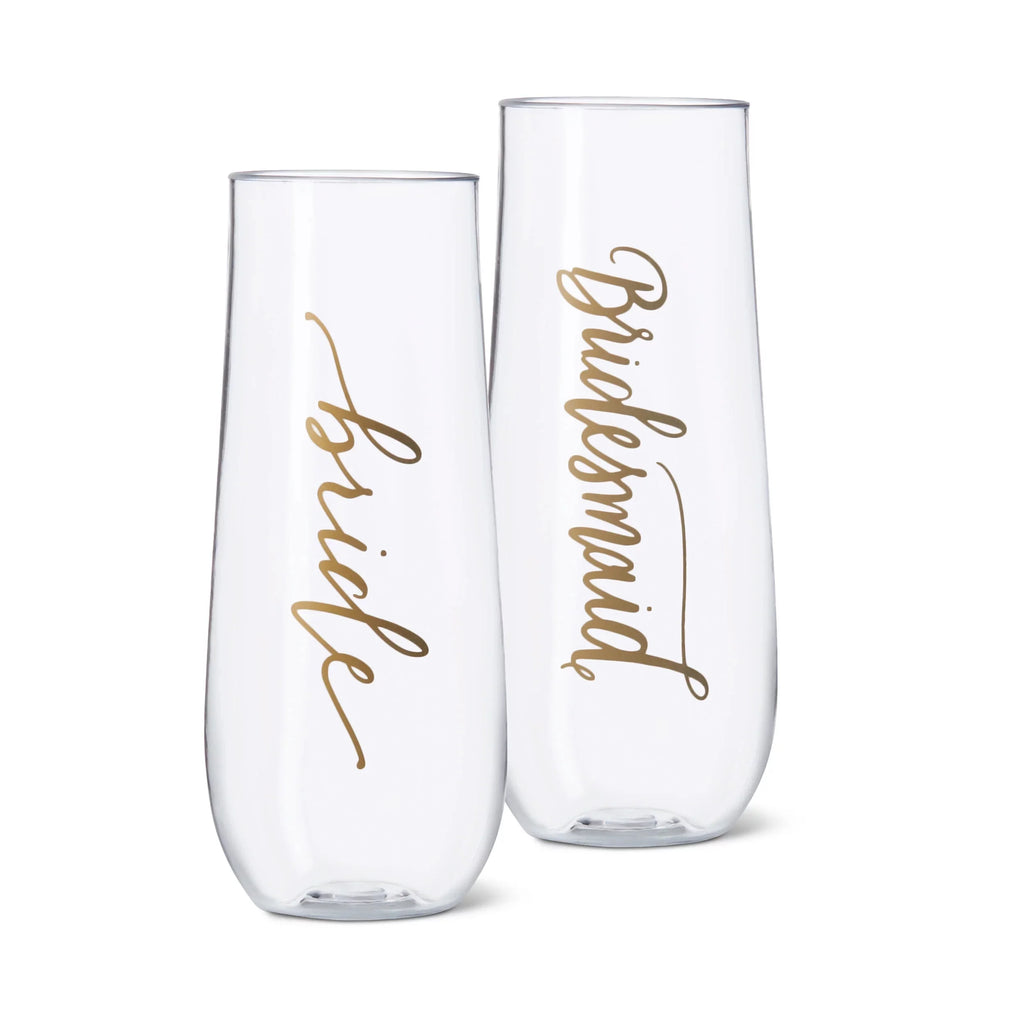 11 Piece Set of Plastic 10 oz. Champagne Cups M1144