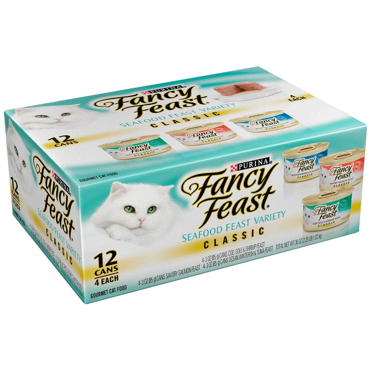 Seafood Classic Pate Wet Cat Food T173759
