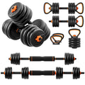 Adjustable Dumbbell Set, Black H1421