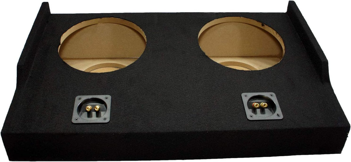 Compatible with Ford F-150 Super Cab 2015-UP Dual 10 Sub Box Enclosure X612