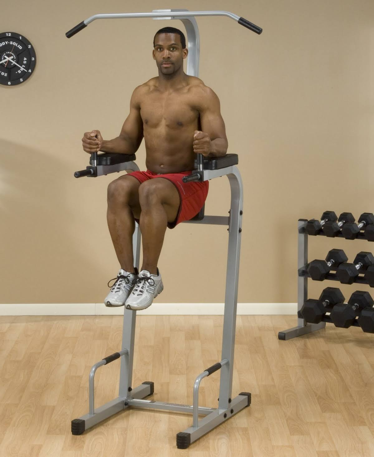 Vertical Knee Raise Chin Dip V612082
