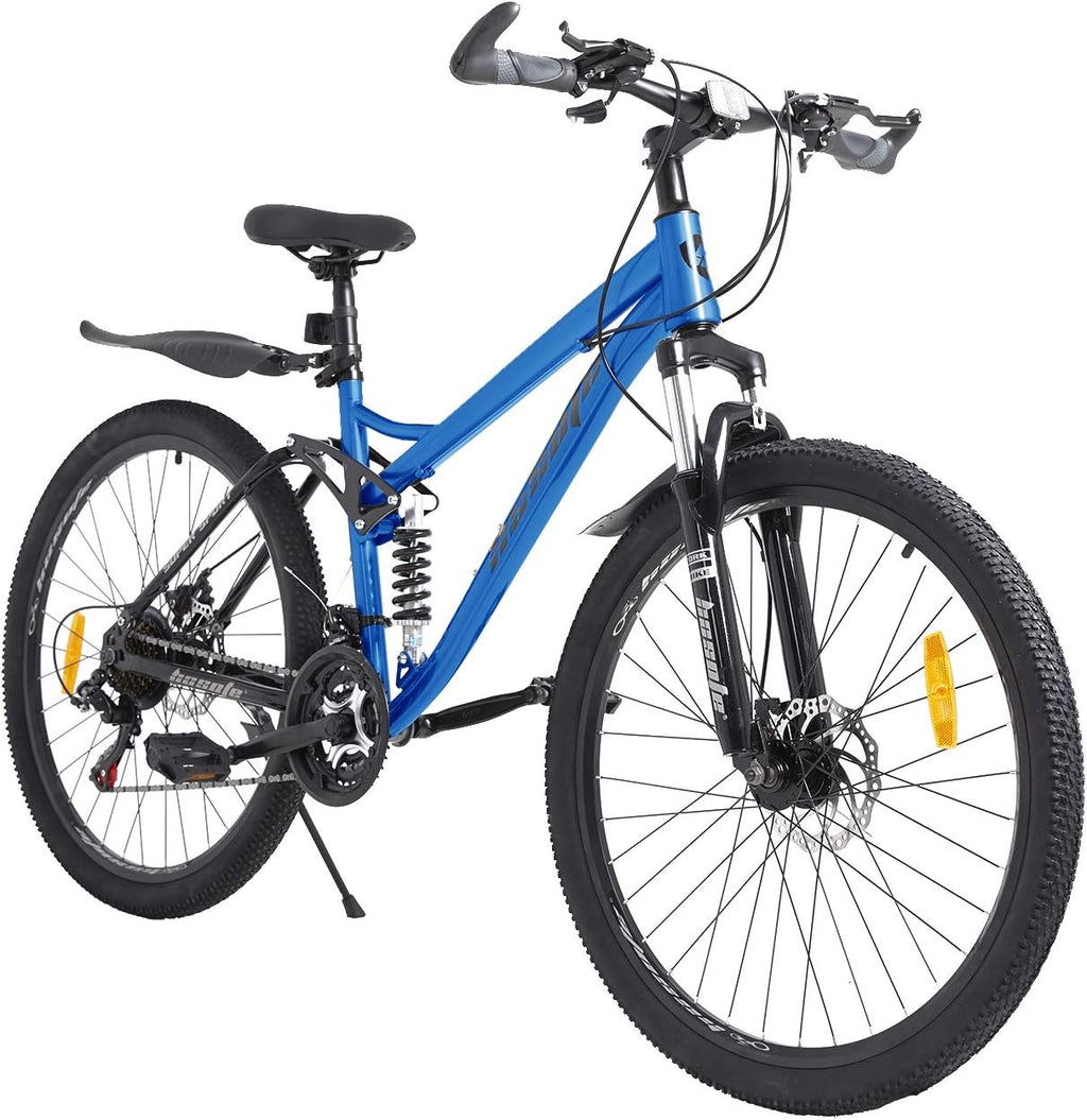 26 Inch Full Suspension 21 Speed Mountain Bike M524